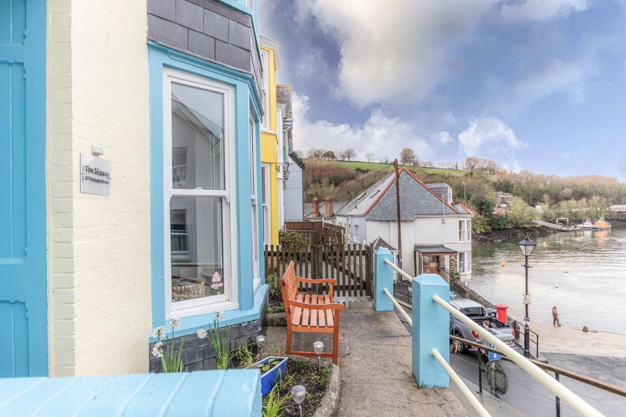 Villa The Slipway Fowey Harbour Parking 1 Min & Garden Exterior foto